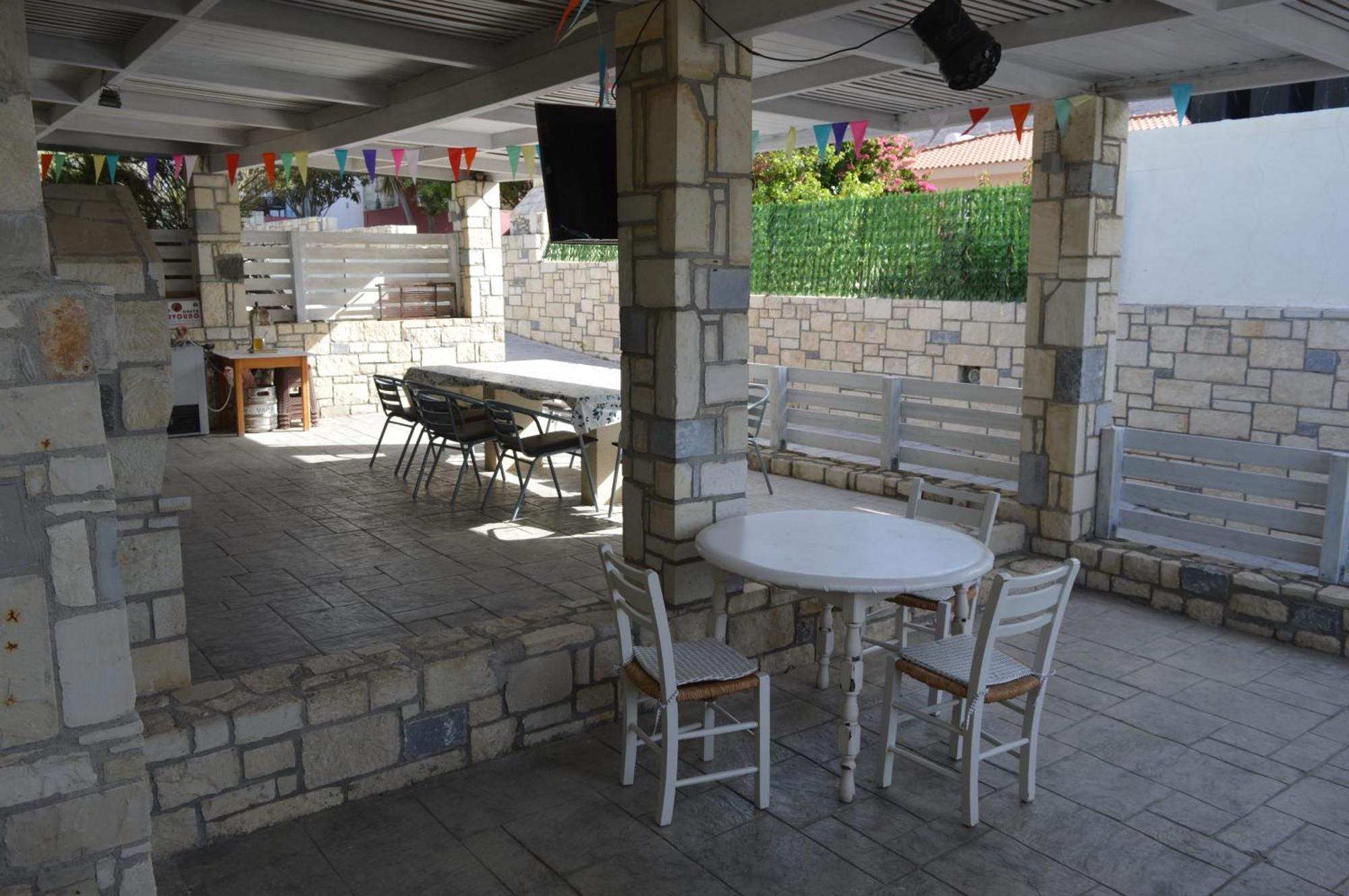 Aquarock Villa With Private Pool Prassás Zewnętrze zdjęcie